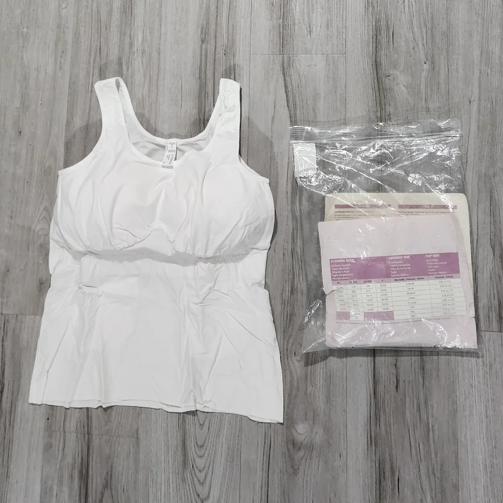 Amoena Michelle Post-Surgery Pocketed Camisole Women's Size 2X New - Picture 5 of 7